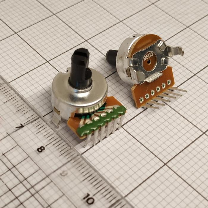 Potensio 6pin Polytron As Pendek/ Potensio Polytron 6pin B503 Kaki Pendek / Potensio 6 pin Polytron