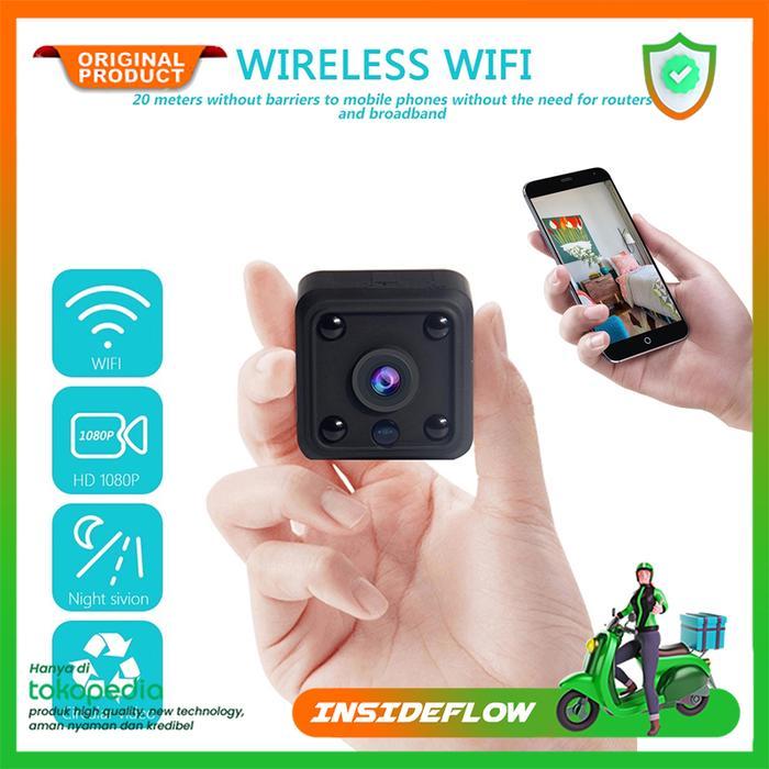 READY Kamera Mini Tersembunyi Spy Cam Wifi Mini Camera CCTV