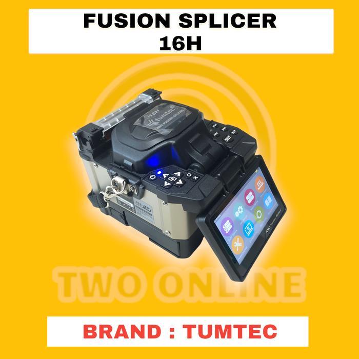 Terlaris FUSION SPLICER TUMTEC 16H TUMTEC FST 16H Auto Fusion Splicer