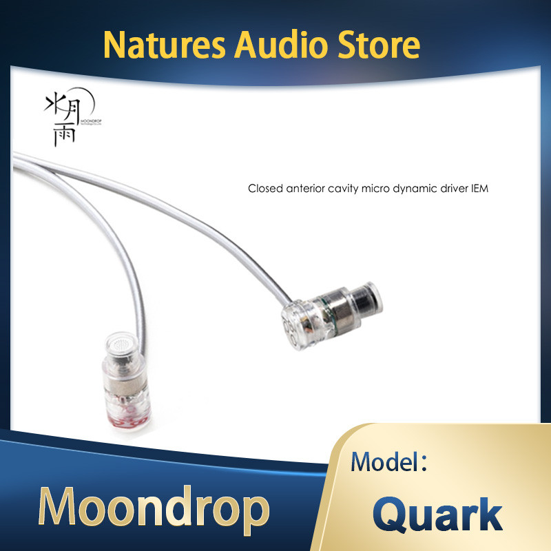 MoonDrop Quarks Dynamic Earphones High-performance IEMs 6mm Micro