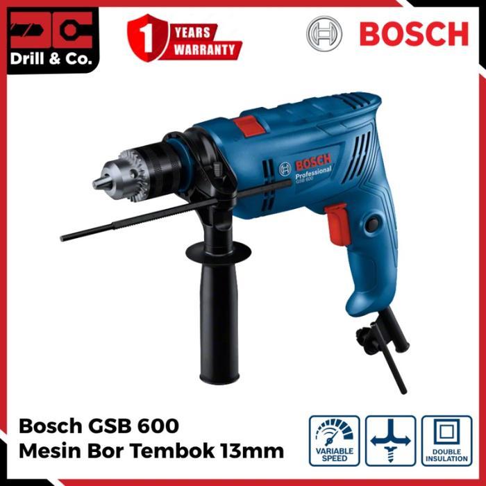 Bosch Gsb 600 Bor Beton 13Mm Mesin Bor Listrik
