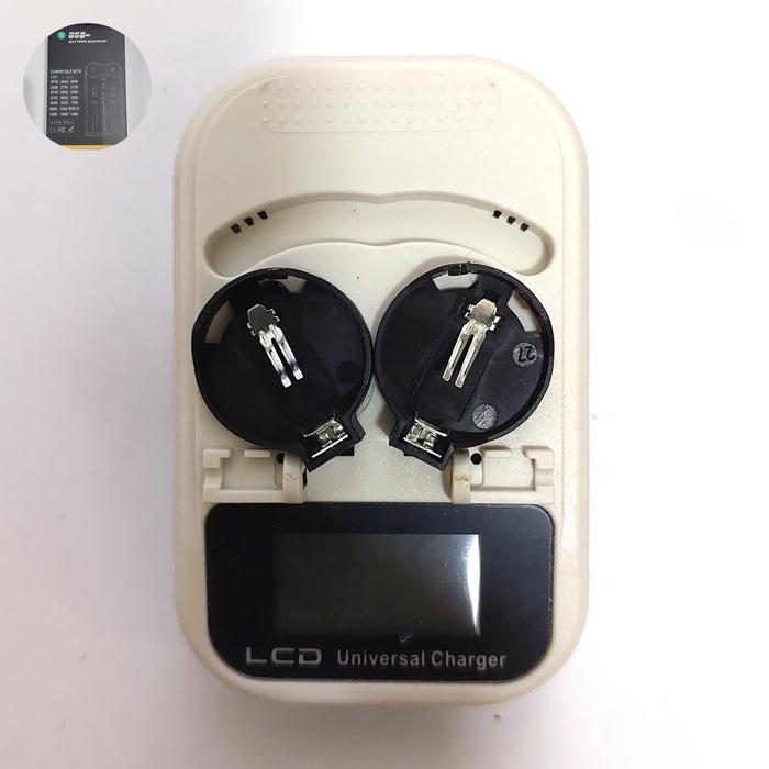 READY Charger Baterai Koin Coin Lithium Lir2032 lir2025 lir2016 ML 2032 Ml2032