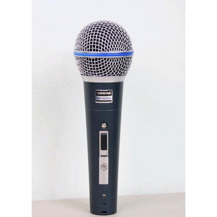 Diskon Mic Shure Beta 58A Microphone Karaoke Shure Beta 58A Original