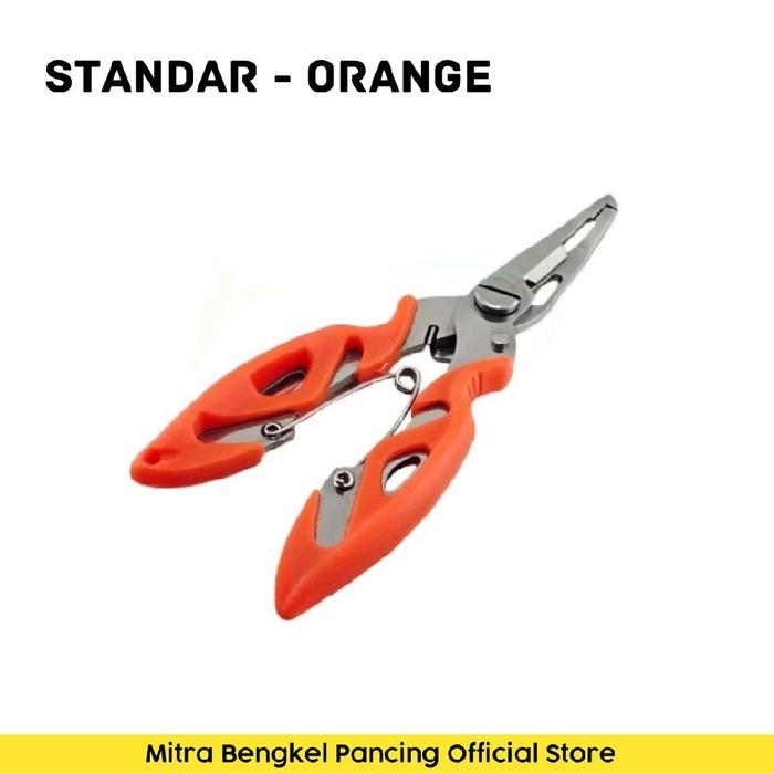 Tang Pancing Multifungsi Tang Split Ring Tang Penjepit Alat Pancingan