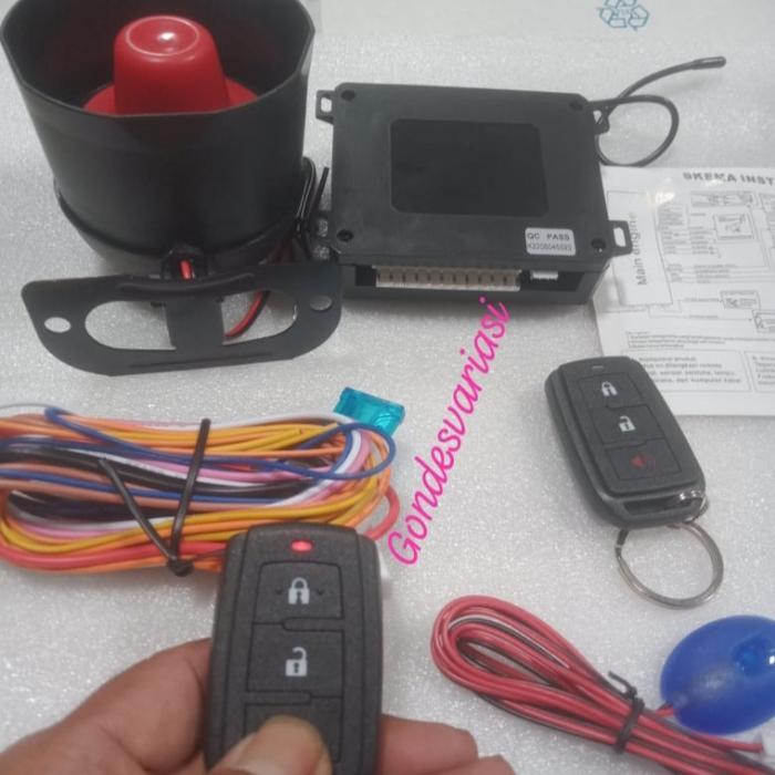 Diskon Alarm Mobil Model Remot All New Avanza Original