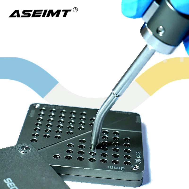 Dental Membrane Tack Kit, GBR Membrane Fixation Screw System with Applicator Gun, Oral Implant