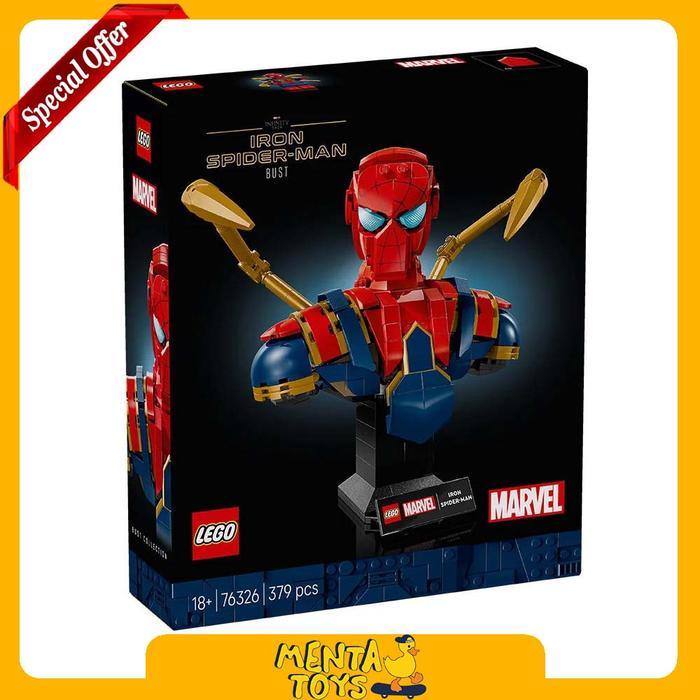 LEGO Marvel 76326 Iron Spider-Man Bust