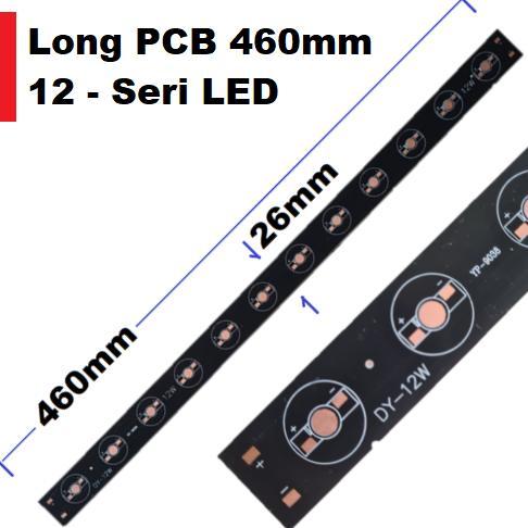 NEW Long Aluminium PCB 460mm HPL Akuarium Aquascape 9W,12W,18W 9,12,18 LED