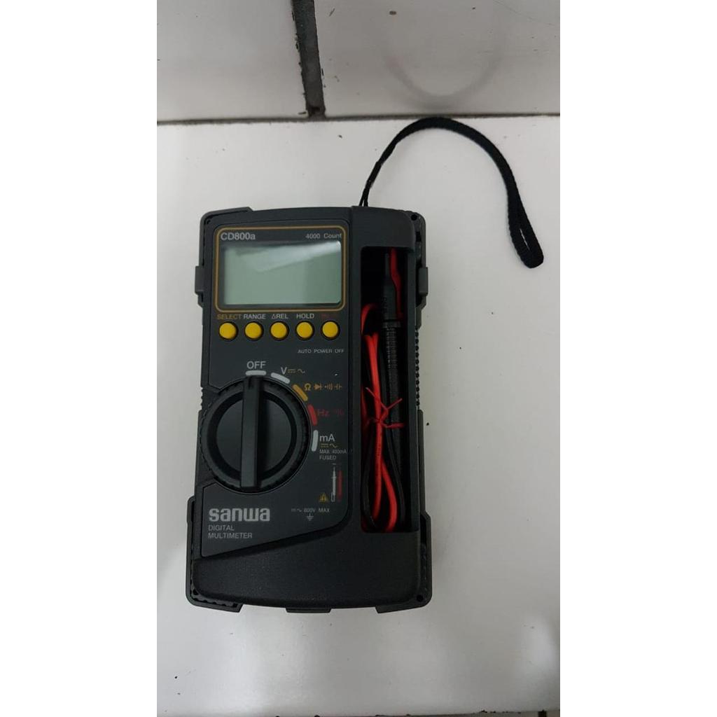 Sanwa Cd800A / Multimeter Digital Sanwa/Avometer Sanwa Digital Cd 800A