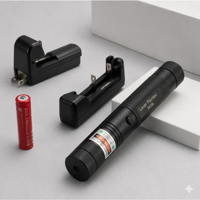 Promo Laser Pointer 303 Laser Hijau Laser Pointer Jarak Jauh Green Laser Pointer Type 303 Baterai