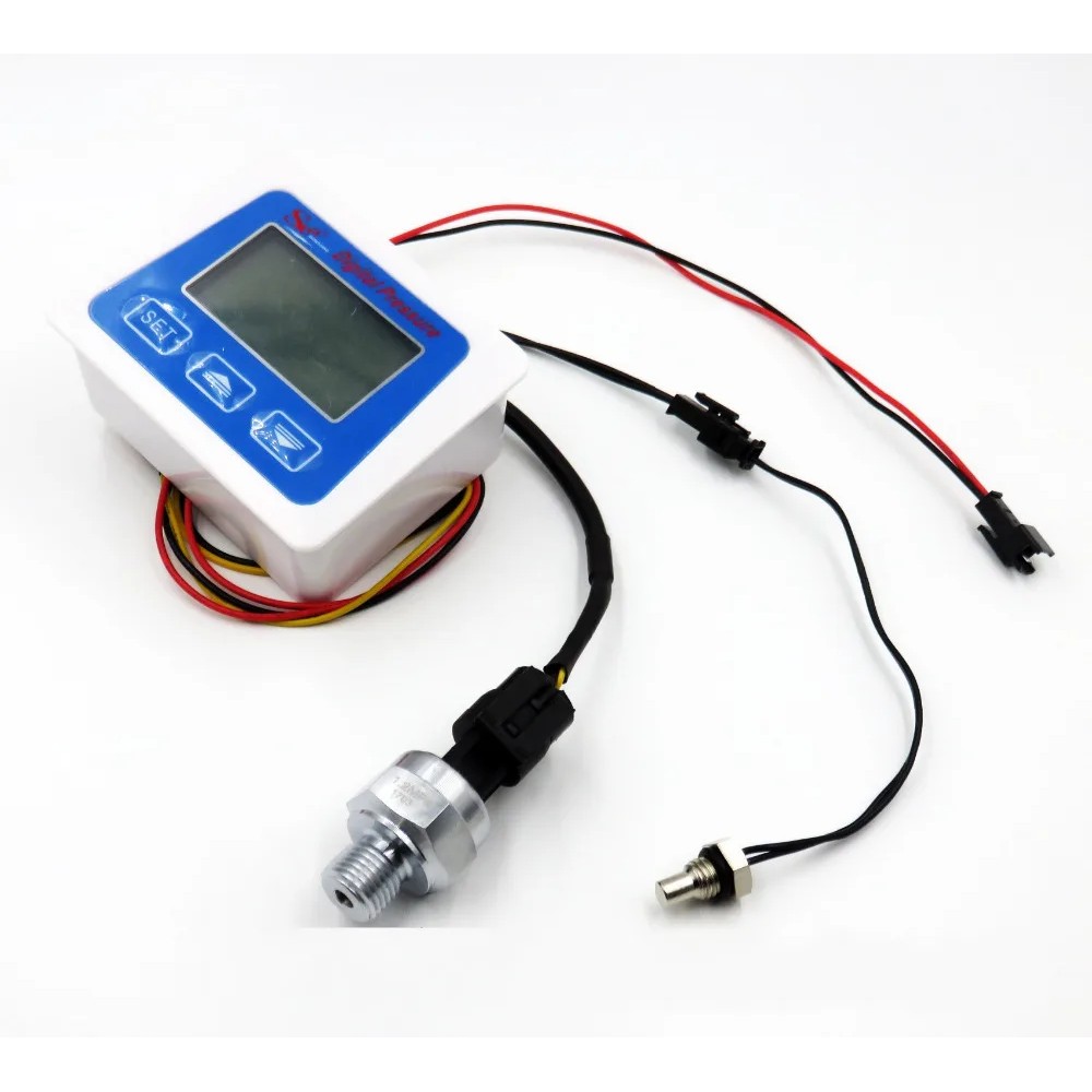 0-1.2Mpa digital pressure meter gauge Air Water Pressure transmitter piezometer manometer Tester