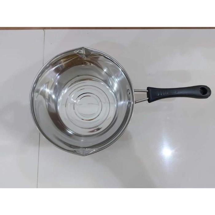 Calypso Panci Susu Indomie Stainless Steel 18 Cm Milk Pan Sauce Pan #Gratisongkir