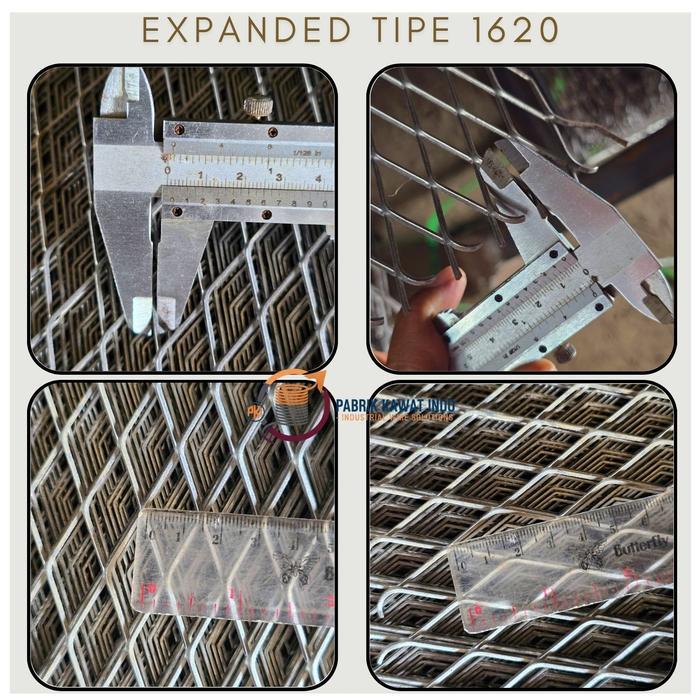 Kualitas Terbaik Expanded Metal / Kawat Expanded Metal / Plat Expanded Metal - Harga Termurah -