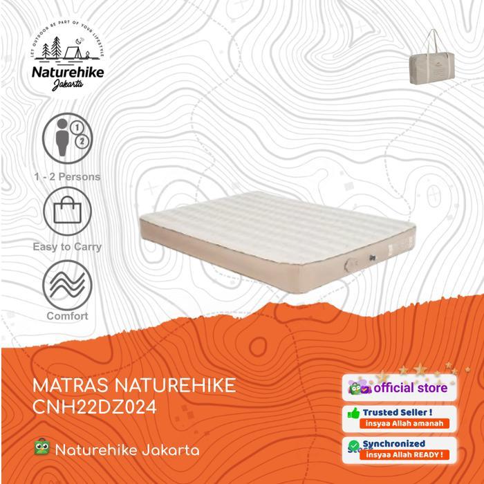 KASUR ANGIN TIDUR PLUS POMPA ELEKTRIK TENDA GLAMPING INFLATABLE BED NATUREHIKE CNH22DZ024