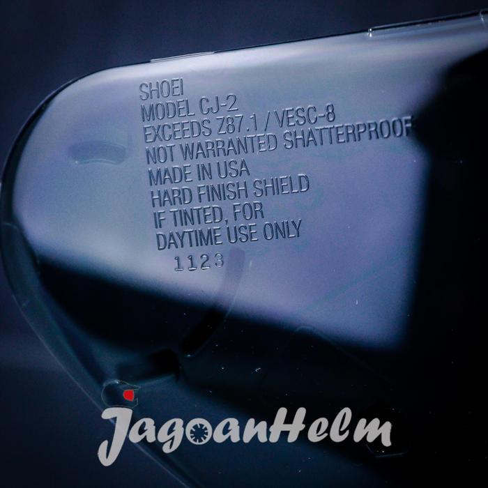 VISOR SHOEI J-CRUISE CJ2 IRIDIUM KACA HELM SHOEI J-FORCE 4 - JCRUISE 2 ORIGINAL