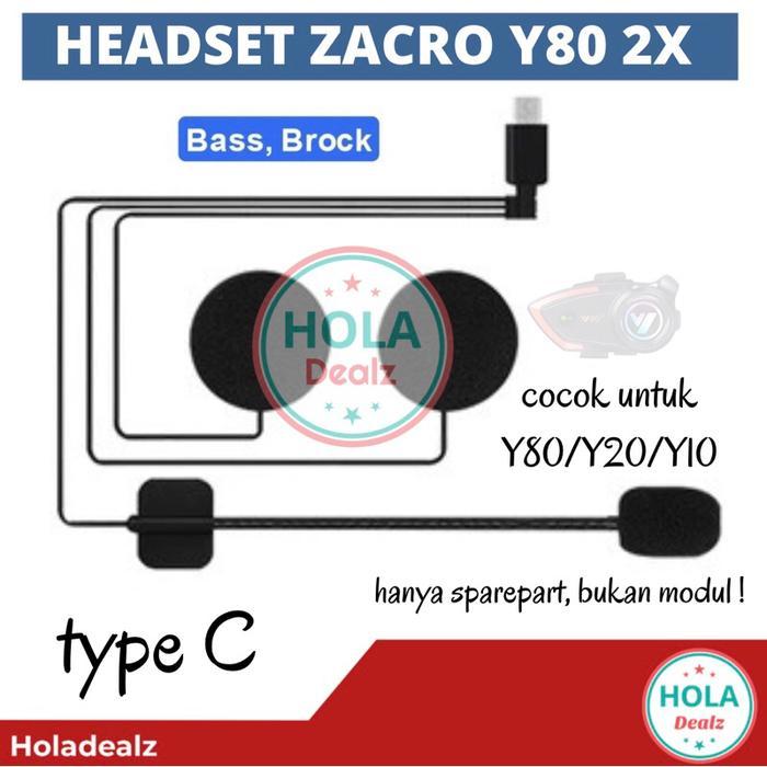 SIAPKIRIM PART SET INTERCOM ZACRO Y80 2X SET ZACRO Y80 SER ZACRO Y80 GINAL READY STOCK