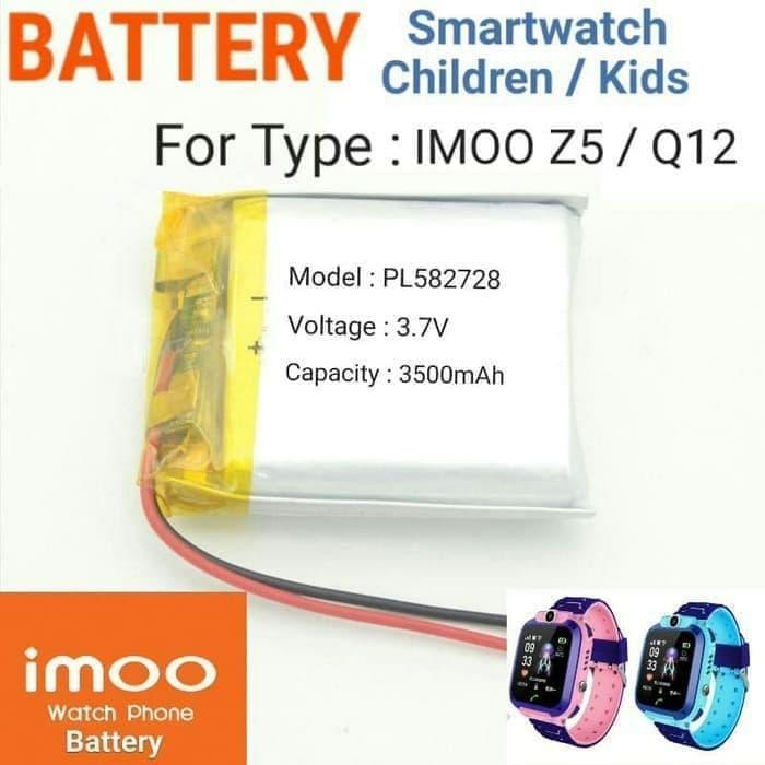 Promo Baterai Batre Battery Smartwatch Kids Imo Q12 Q15 Imoo Z5 Double Power Original