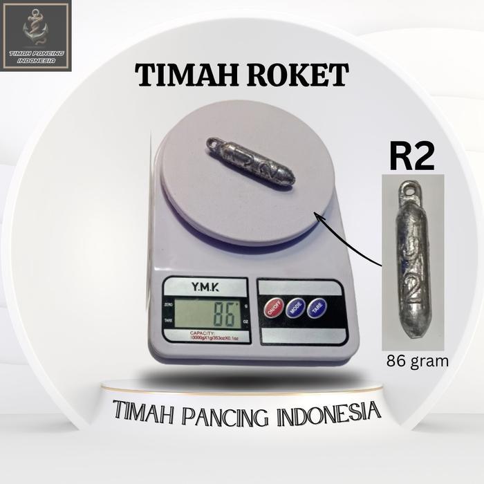 Timah Pancing Roket / timah pancing / timah pemberat / Timah Pancing / Timah Memancing / timah