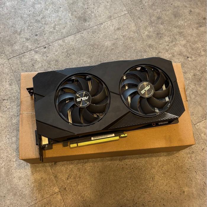 NVIDIA GEFORCE RTX 2060 SUPER / RTX 2060 DDR6 GPU CARD VGA - ASUS 2060 DUAL 6GB UNIT