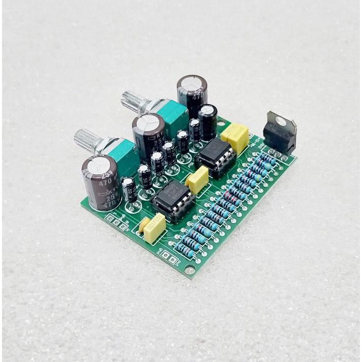 Modul Filter Subwoofer 4558 2x Plus Frequensi