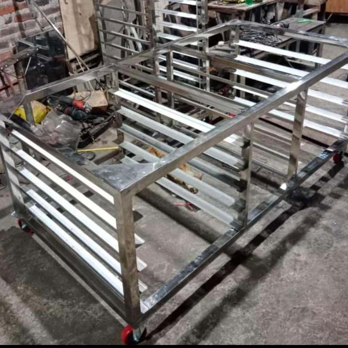 Oven deck 2 tray (kaki oven)