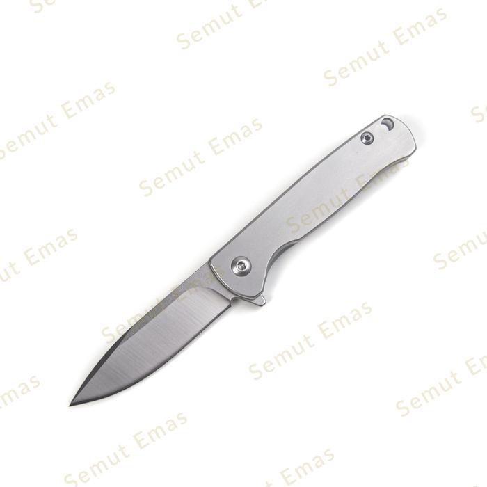 READY Pisau Lipat EDC Kecil D2 Blade SMK-04