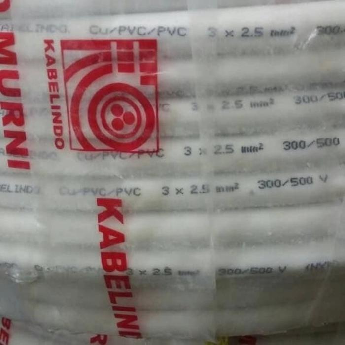 Kabel Listrik NYM 3x2.5 mm Kabelindo / Kabel Kawat Nym 3x2,5 Kabelindo