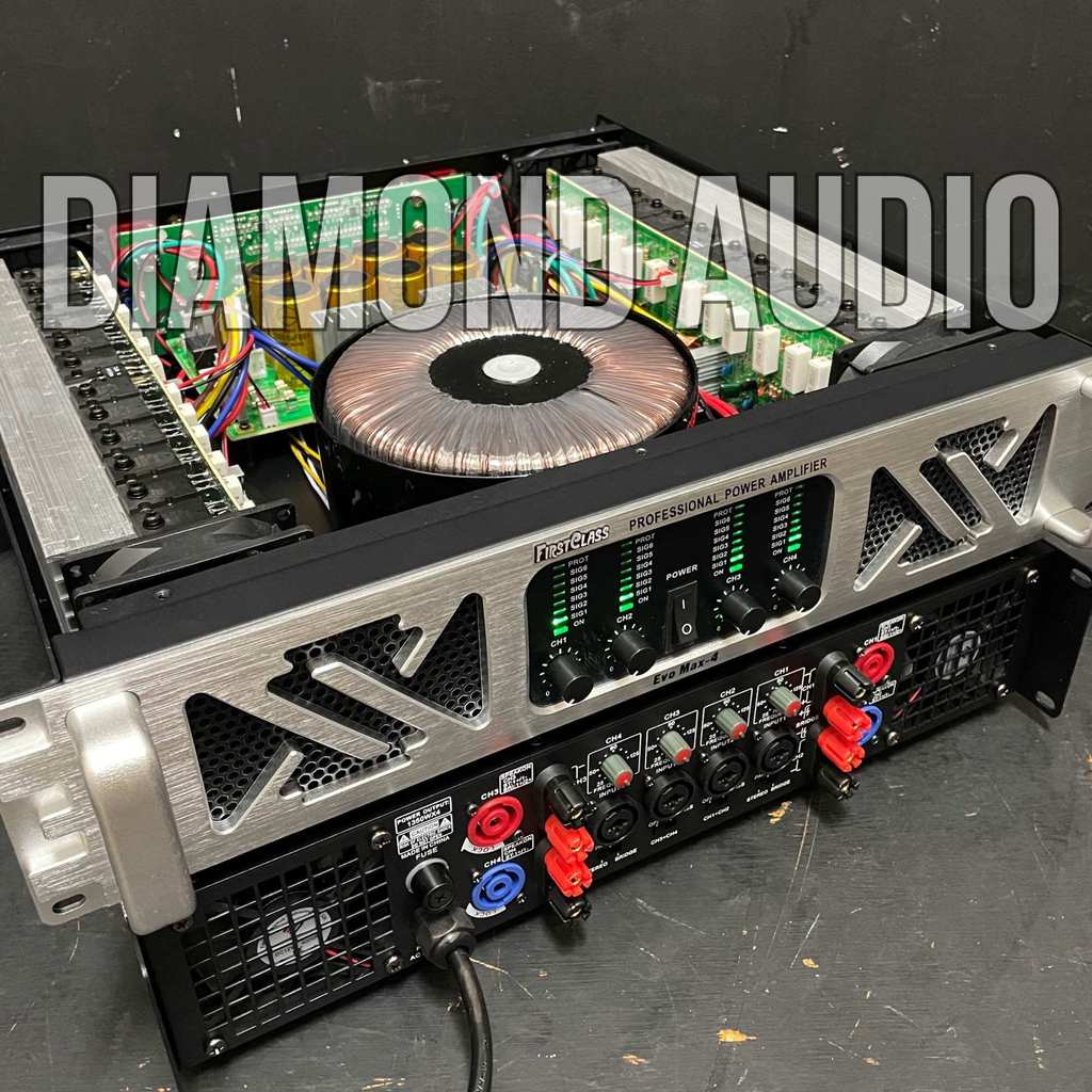 power firstclass evo max4 original 4 channel FIRSTCLASS EVO MAX 4