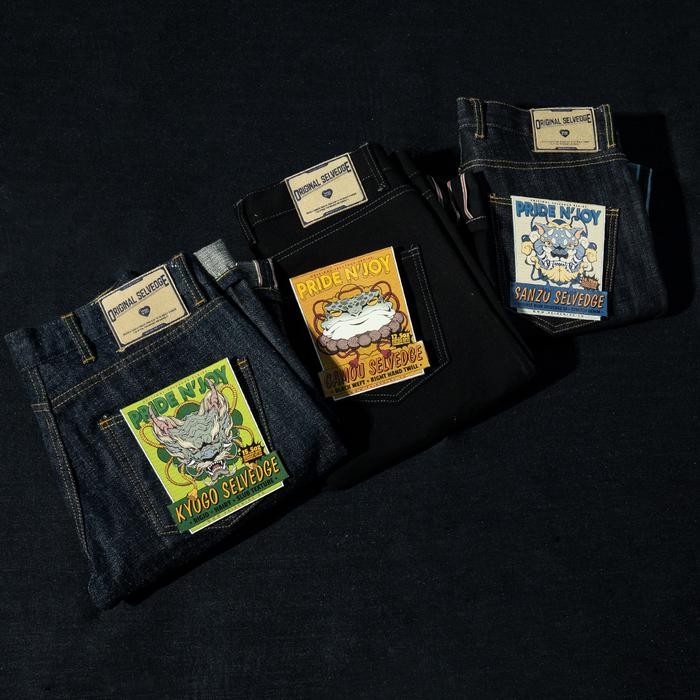 m0np Pride N Joy Co - Heavyweight Selvedge Denim CollectionVol.1
