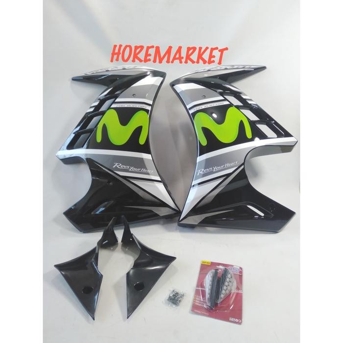 (Stok Terbatas) Fairing New Vixion Advance Nva Nvl Model Ninja Fi Vixion 2013 - 2016