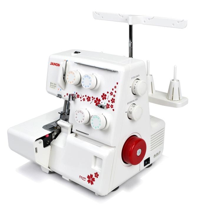 Ready [PROMO] Janome 990D - Mesin Obras dan Neci Portable - Promo Ongkir