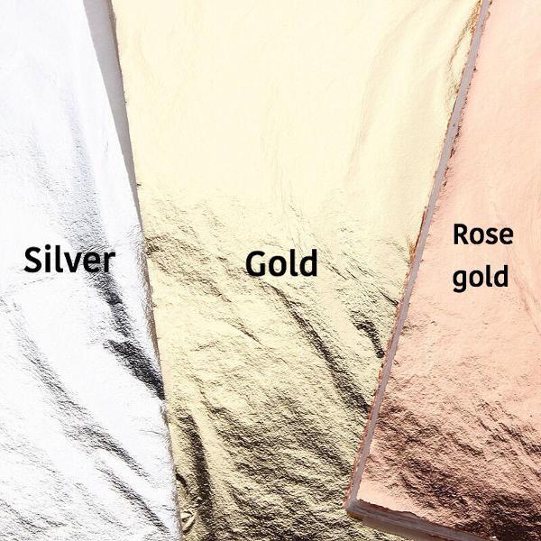 Kertas Gilding Foil Sheet Paper Prada Sepuh Emas Gold Leaf Sheet