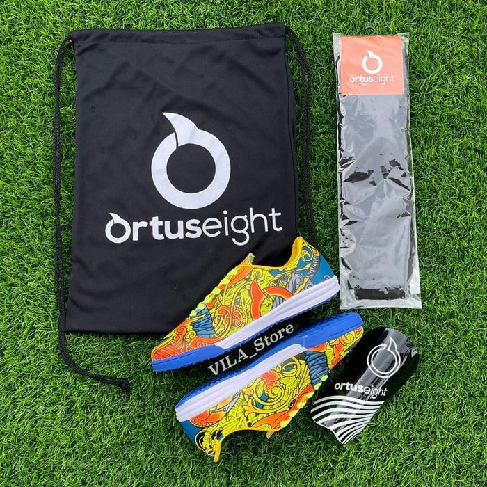 DISKON Sepatu Futsal Ortus Catalyst Bima Arjuna Paket Lengkap READY STOCK