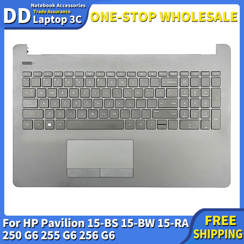 Casing Laptop NEW Palmrest For HP Pavilion 15-BS 15-BW 15-RA 250 G6 255 G6 256 G6 Laptop Palmrest Up
