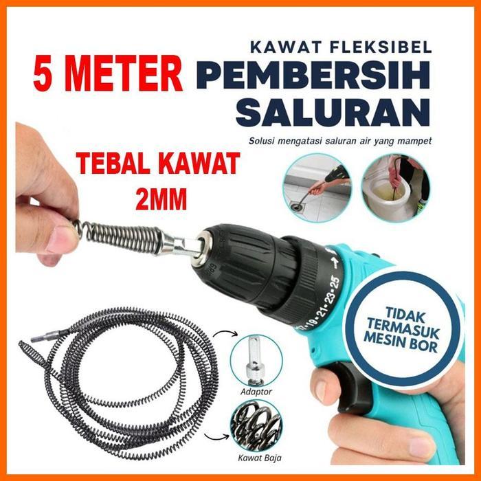 Do- Kawat Saluran Air Mampet 5 Meter Full