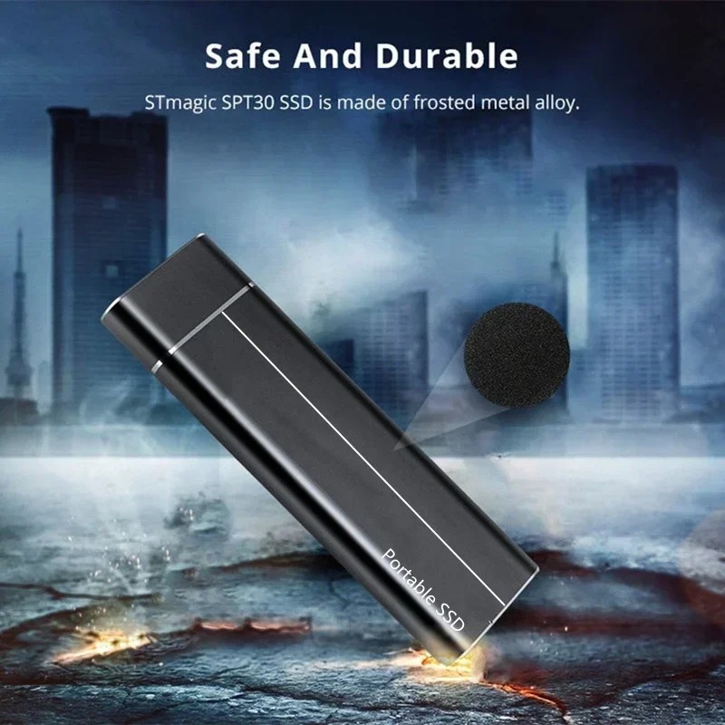 New High-Speed Hard Disk 2TB 4TB 8TB 16TB 32TB 64TB 128TB SD Mobile External Hard Disk USB