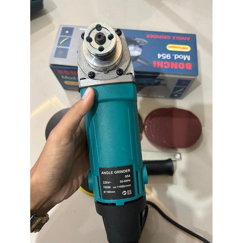 kencana Mesin Gerinda Tangan Gurinda Listrik Alat Potong Keramik/Besi/Kayu Free Amplas Bisa COD