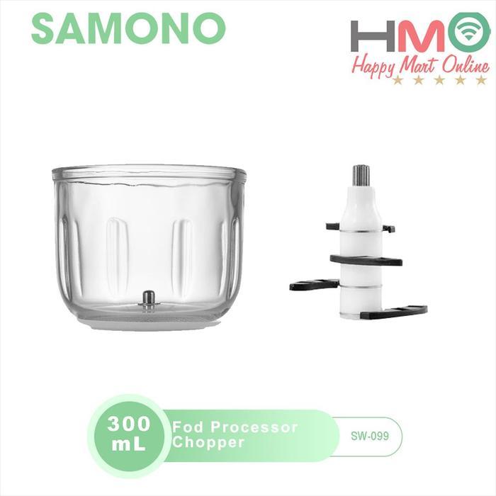 Chopper Samono Food Processor Mini Portable Blender Sw099 Sw-099
