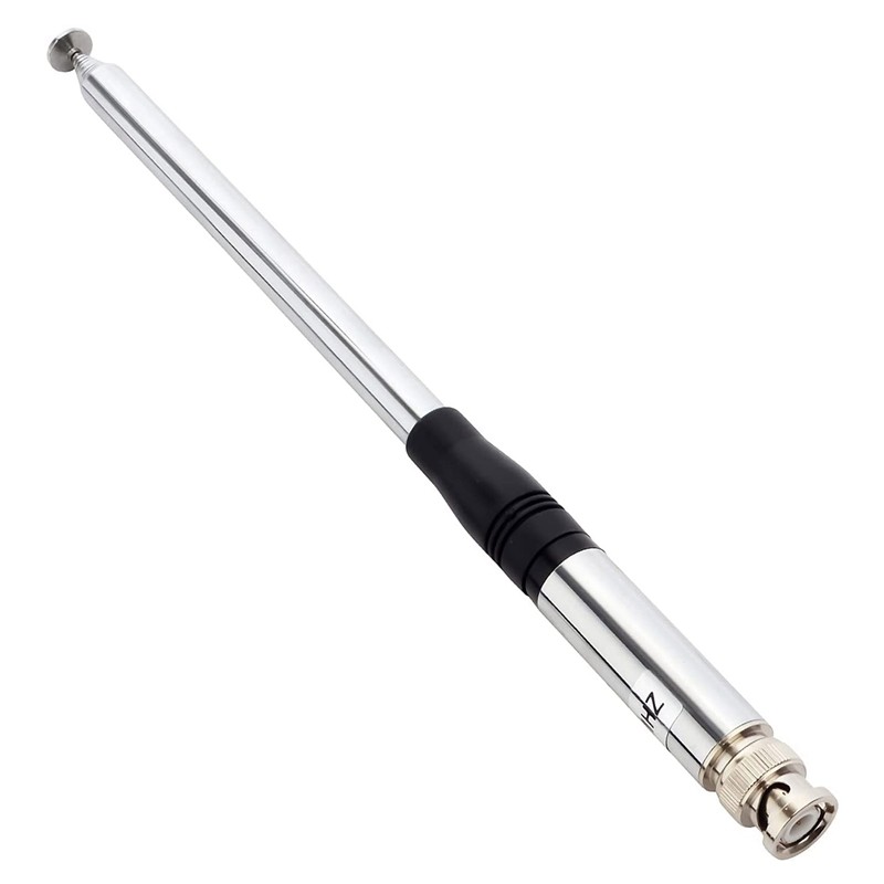 27Mhz Antenna 9-Inch To 51-Inch Telescopic/Rod HT Antennas For CB Handheld/Portable Radio With BNC C