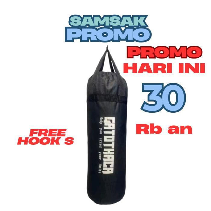 Samsak Gatotkaca 70Cm Untuk Olahraga Boxing Tinju Muaythai Karate Pencak Silat