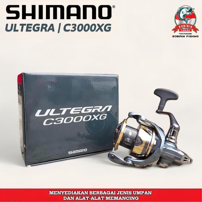 REEL SHIMANO ULTEGRA C3000XG POWER HANDLE SUPER SMOOTH SERI TERBARU