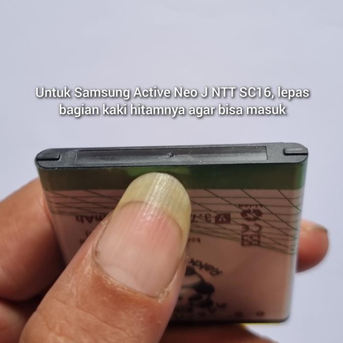 Baterai Rakkipanda For Samsung Galaxy Active Neo J Ntt Sc16 Sc-01H New