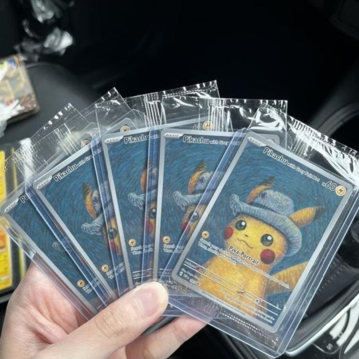 kartu TCG pikachu van gogh