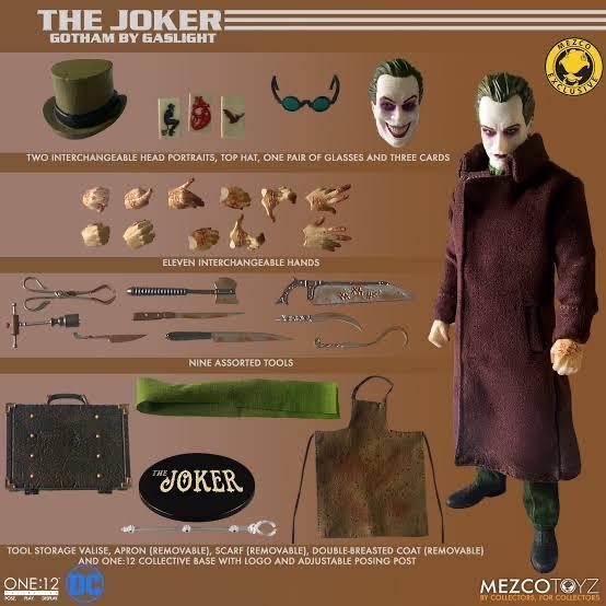 MEZCO JOKER GOTHAM GASLIGHT KODE 996