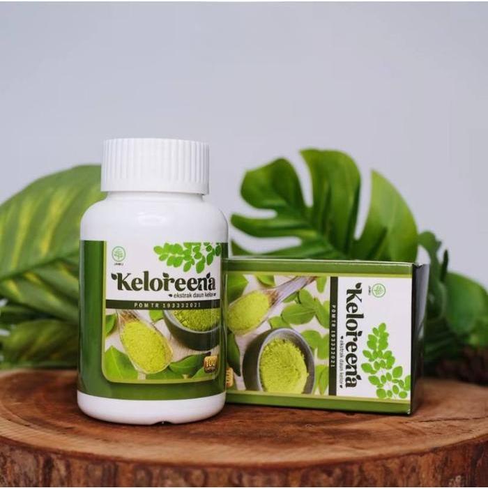 qgk4- Keloreena 50 Kapsul Aman Legalitas Bpom Halal Mui