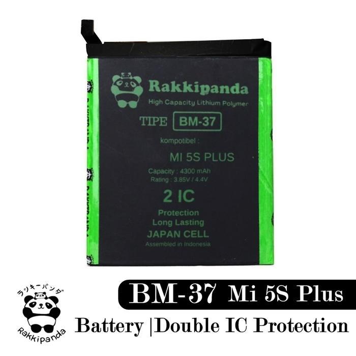 5ciw- Baterai Xiaomi Mi 5S Plus Mi5S Plus Bm37 Bm-37 Double Ic Protection
