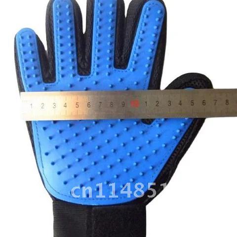 Pet Grooming Glove Silicone Dog Brush Pet Brushing Glove Cat Bath Supplies Cat Cleaning Pet Glove Ca