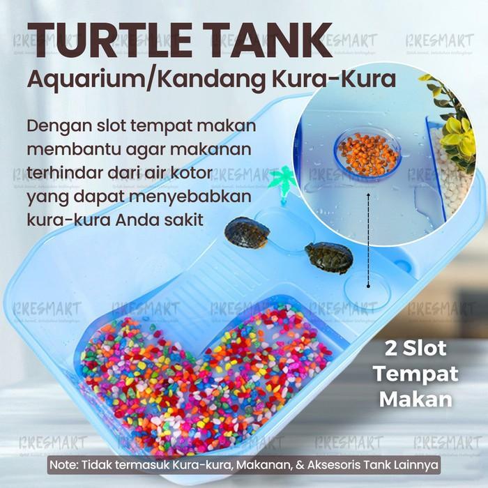 SALE Turtle Tank L XL Tempat Kura Kura Air Bak Ember Aquarium Akuarium Kandang Kura2 Brazil Besar