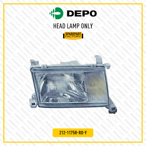 Head Lamp Lampu Depan Besar Kanan Kijang Kapsul 1997 Foglamp DEPO