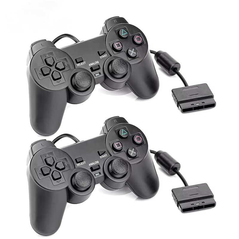 Wired Analog Controller Gamepad Joystick Joypad For Console Dual Shock Vibration Joypad Wired